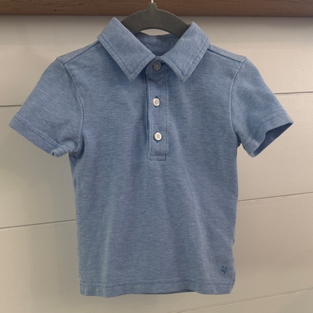 Janie and Jack Blue Polo 18-24M